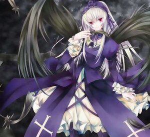 Rating: Safe Score: 0 Tags: 1girl black_wings dress frills hairband image long_hair long_sleeves looking_at_viewer pink_eyes puffy_sleeves red_eyes ribbon solo suigintou very_long_hair wings User: admin