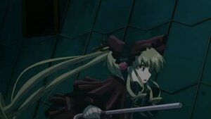 Rating: Safe Score: 0 Tags: 1girl blonde_hair dark hat image long_hair long_sleeves open_mouth shinku solo twintails upper_body very_long_hair User: admin