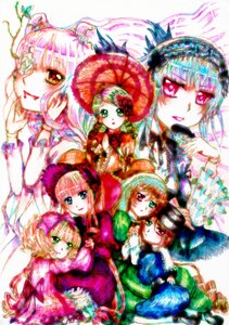 Rating: Safe Score: 0 Tags: 6+girls blonde_hair blue_eyes bonnet bow brown_hair dress green_eyes hairband hat hina_ichigo image kanaria long_hair looking_at_viewer multiple multiple_girls pink_hair red_eyes shinku short_hair smile souseiseki suigintou suiseiseki tagme User: admin