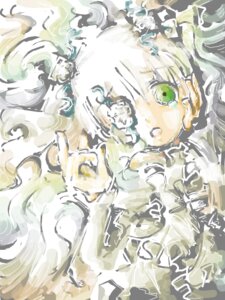 Rating: Safe Score: 0 Tags: 1girl dress green_eyes image kirakishou long_hair solo tears very_long_hair white_hair User: admin