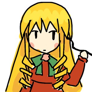 Rating: Safe Score: 0 Tags: 1girl blonde_hair blush blush_stickers chibi image long_hair long_sleeves open_mouth shinku simple_background solo white_background User: admin