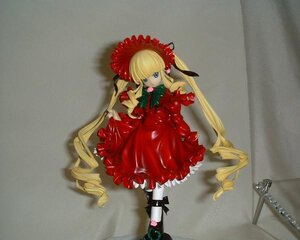 Rating: Safe Score: 0 Tags: 1girl blonde_hair blue_eyes bow bowtie doll dress drill_hair flower full_body long_hair long_sleeves looking_at_viewer pantyhose photo red_dress rose shinku shoes solo standing twintails very_long_hair User: admin