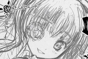 Rating: Safe Score: 0 Tags: 1girl greyscale image kirakishou looking_at_viewer monochrome solo tears traditional_media User: admin