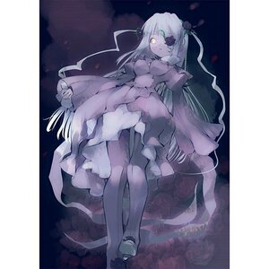 Rating: Safe Score: 0 Tags: 1girl barasuishou dress flower full_body hair_flower hair_ornament image long_hair long_sleeves pantyhose rose solo standing very_long_hair white_hair User: admin