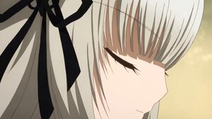 Rating: Safe Score: 0 Tags: 1girl auto_tagged bangs black_ribbon blush close-up closed_eyes closed_mouth eyebrows_visible_through_hair face hair_ribbon image portrait profile ribbon solo suigintou User: admin