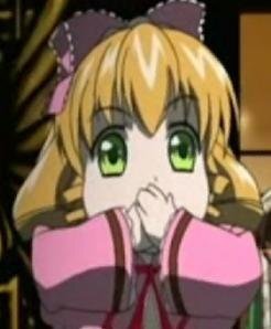 Rating: Safe Score: 0 Tags: 1girl auto_tagged blonde_hair blurry bow covering_mouth depth_of_field gift green_eyes hina_ichigo hinaichigo image long_sleeves looking_at_viewer pink_bow pink_dress solo upper_body User: admin