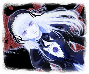Rating: Safe Score: 0 Tags: 1girl bad_id bad_pixiv_id dress flower frills hairband image long_hair looking_at_viewer okeranran pale_skin purple_eyes red_flower ribbon rose rozen_maiden silver_hair solo suigintou upper_body wings User: admin