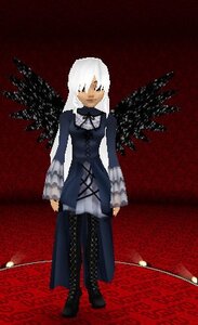 Rating: Safe Score: 0 Tags: 1girl arms_at_sides black_footwear boots bow closed_mouth cross-laced_footwear full_body image long_sleeves looking_at_viewer pants red_background solo standing suigintou white_hair User: admin