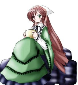 Rating: Safe Score: 0 Tags: 1girl blush brown_hair dress frills green_dress green_eyes head_scarf heterochromia holding image long_hair long_sleeves looking_at_viewer pantyhose red_eyes simple_background solo suiseiseki very_long_hair watering_can white_background User: admin