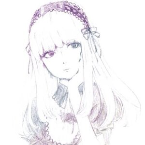 Rating: Safe Score: 0 Tags: 1girl auto_tagged bangs blurry closed_mouth flower frills hairband image lolita_hairband long_hair looking_at_viewer monochrome ribbon simple_background solo suigintou white_background User: admin