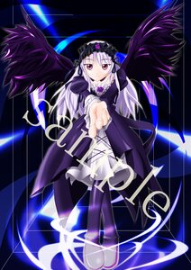 Rating: Safe Score: 0 Tags: 1girl black_wings boots dress frills full_body hairband image long_hair long_sleeves looking_at_viewer purple_flower ribbon rose solo suigintou wings User: admin