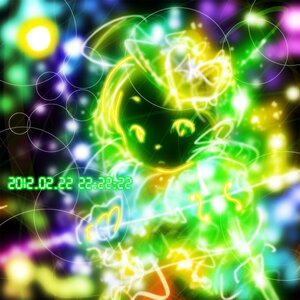 Rating: Safe Score: 0 Tags: 1girl beamed_eighth_notes eighth_note green_eyes green_hair image kanaria long_hair musical_note solo standing User: admin