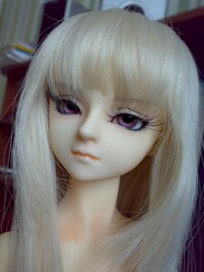 Rating: Safe Score: 0 Tags: 1girl bangs blurry blurry_background closed_mouth depth_of_field doll lips long_hair looking_at_viewer nose portrait realistic solo suigintou User: admin