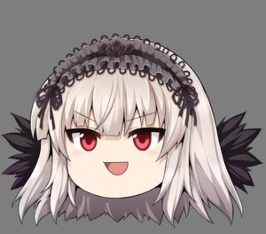 Rating: Safe Score: 0 Tags: 1girl :d bangs black_ribbon blush eyebrows_visible_through_hair hairband image long_hair looking_at_viewer open_mouth portrait red_eyes silver_hair simple_background smile solo suigintou white_background User: admin