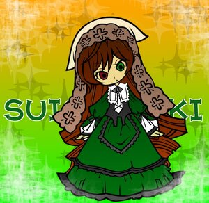 Rating: Safe Score: 0 Tags: 1girl brown_hair dress frills full_body green_dress green_eyes heterochromia image long_hair long_sleeves looking_at_viewer red_eyes solo standing suiseiseki very_long_hair watering_can User: admin