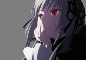 Rating: Safe Score: 0 Tags: 1girl bangs black_background black_ribbon camera closed_mouth dress frills image long_sleeves looking_at_viewer red_eyes ribbon rose simple_background smile solo suigintou User: admin