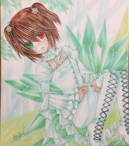 Rating: Safe Score: 0 Tags: 1girl boots brown_hair costume_switch cross-laced_footwear dress flower frills hair_flower hair_ornament heterochromia image long_sleeves marker_(medium) red_eyes rose short_hair signature sitting solo traditional_media User: admin