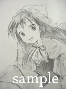 Rating: Safe Score: 0 Tags: 1girl dress flower greyscale image long_hair monochrome open_mouth smile solo suiseiseki traditional_media User: admin