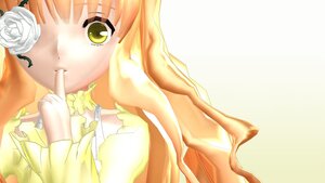 Rating: Safe Score: 0 Tags: 1girl blonde_hair choker dress finger_to_mouth flower image kirakishou long_hair long_sleeves rose solo white_flower white_rose yellow_dress yellow_eyes yellow_rose User: admin