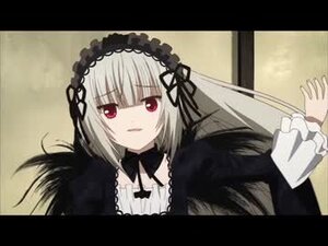 Rating: Safe Score: 0 Tags: 1girl auto_tagged bangs black_ribbon detached_collar dress hairband image letterboxed long_hair long_sleeves looking_at_viewer red_eyes silver_hair solo suigintou User: admin