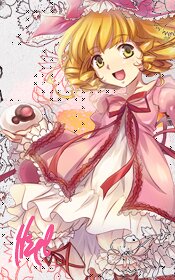 Rating: Safe Score: 0 Tags: 1girl :d blonde_hair bow dress food frills hat hina_ichigo hinaichigo image open_mouth pink_bow pink_dress ribbon short_hair smile solo yellow_eyes User: admin