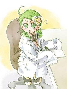 Rating: Safe Score: 0 Tags: 1girl :o ahoge blush coat drill_hair flower full_body green_eyes green_hair hair_ornament image kanaria long_hair long_sleeves open_mouth oversized_clothes sleeves_past_fingers solo striped twin_drills User: admin