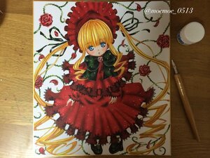 Rating: Safe Score: 0 Tags: 1girl blonde_hair blue_eyes bonnet bow bowtie cup dress flower hat image long_hair long_sleeves looking_at_viewer red_dress red_flower red_rose rose shinku solo teacup twintails User: admin