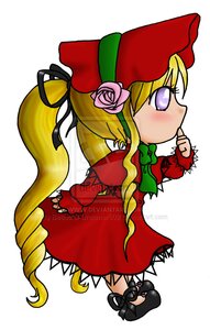 Rating: Safe Score: 0 Tags: 1girl blonde_hair bow dress flower full_body hat image long_hair long_sleeves pink_rose profile red_dress ribbon rose shinku solo very_long_hair User: admin