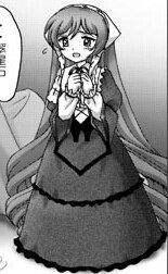 Rating: Safe Score: 0 Tags: 1girl dress full_body greyscale image long_hair long_sleeves monochrome open_mouth solo suiseiseki very_long_hair User: admin