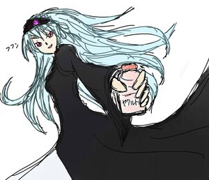 Rating: Safe Score: 0 Tags: 1girl :d black_dress blush dress hairband image lolita_hairband long_hair long_sleeves looking_at_viewer open_mouth pink_eyes simple_background smile solo suigintou very_long_hair white_background User: admin