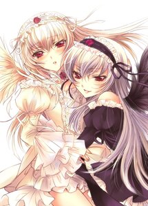 Rating: Safe Score: 0 Tags: 2girls bad_id bad_pixiv_id black_wings blush bow dress dual_persona feathers frills hairband image light_persona lolita_fashion lolita_hairband long_hair long_sleeves looking_at_viewer mizunomoto multiple_girls open_mouth pink_eyes puffy_sleeves red_eyes rozen_maiden silver_hair smile solo suigintou wings User: admin