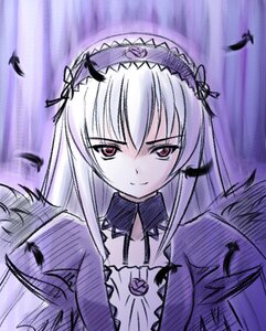 Rating: Safe Score: 0 Tags: 1girl bird black_feathers black_wings colored_skin detached_collar dress feathered_wings feathers flower frills hairband image long_hair long_sleeves looking_at_viewer masakichi_(crossroad) pink_eyes red_eyes rose rozen_maiden silver_hair smile solo suigintou white_skin wings User: admin