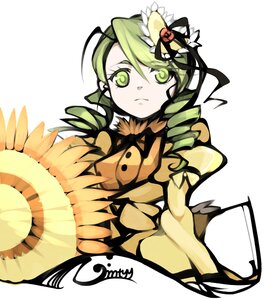 Rating: Safe Score: 0 Tags: 1girl commentary drill_hair flower green_eyes green_hair hair_ornament image kanaria long_sleeves mtyy parasol photoshop_(medium) rozen_maiden short_hair signature simple_background solo striped sunflower symbol-only_commentary umbrella white_background User: admin