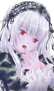 Rating: Safe Score: 0 Tags: 1girl bangs black_dress dress frills hairband image long_hair long_sleeves looking_at_viewer open_mouth red_eyes silver_hair solo suigintou User: admin