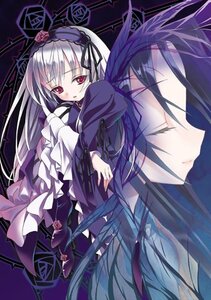 Rating: Safe Score: 0 Tags: 1girl auto_tagged black_wings dress flower frills hairband image long_hair long_sleeves looking_at_viewer pink_eyes red_eyes ribbon rose silver_hair solo suigintou wings User: admin