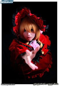 Rating: Safe Score: 0 Tags: 1girl artist_name black_background blonde_hair blurry bug butterfly copyright_name dress flower insect lips looking_at_viewer outstretched_arm red_dress shinku short_hair simple_background solo upper_body watermark web_address User: admin