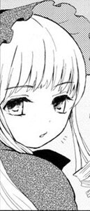 Rating: Safe Score: 0 Tags: 1girl bangs blunt_bangs close-up face greyscale image long_hair looking_at_viewer monochrome shinku solo User: admin