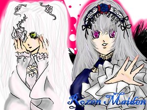 Rating: Safe Score: 0 Tags: 2girls dress flower frills hairband image kirakishou lolita_hairband long_hair long_sleeves looking_at_viewer multiple_girls pair pink_eyes rose silver_hair suigintou wings User: admin