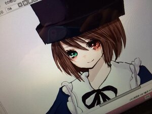 Rating: Safe Score: 0 Tags: 1girl bangs black_headwear blush brown_hair closed_mouth collar green_eyes hat heterochromia image looking_at_viewer red_eyes ribbon short_hair simple_background smile solo souseiseki suiseiseki upper_body User: admin