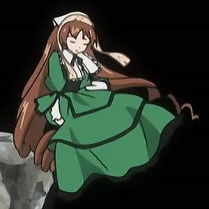 Rating: Safe Score: 0 Tags: 1girl brown_hair dress green_dress image long_hair long_sleeves simple_background solo suiseiseki very_long_hair User: admin