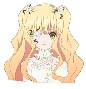 Rating: Safe Score: 0 Tags: 1girl blonde_hair eyepatch flower green_eyes hair_flower hair_ornament image kirakishou long_hair rose solo twintails two_side_up white_flower white_rose User: admin