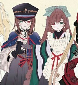 Rating: Safe Score: 0 Tags: 2girls blue_dress dress green_eyes hat heterochromia image long_hair long_sleeves looking_at_viewer multiple_girls pair red_eyes siblings sisters smile souseiseki suiseiseki twins User: admin