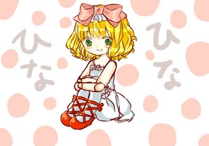 Rating: Safe Score: 0 Tags: 1girl bangs blonde_hair bloomers bow chibi color_guide crossed_arms dress green_eyes hair_bow halftone halftone_background hina_ichigo hinaichigo image looking_at_viewer pink_bow polka_dot polka_dot_background polka_dot_bikini polka_dot_bow polka_dot_bra polka_dot_dress polka_dot_legwear polka_dot_panties polka_dot_ribbon polka_dot_skirt polka_dot_swimsuit red_footwear short_hair smile solo underwear white_bloomers User: admin
