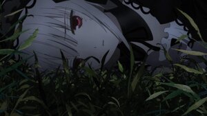 Rating: Safe Score: 0 Tags: 1girl bangs eyebrows_visible_through_hair flower image leaf looking_at_viewer parted_lips plant red_eyes solo suigintou User: admin