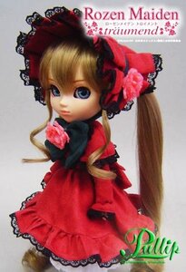 Rating: Safe Score: 0 Tags: 1girl blonde_hair blue_eyes bonnet bow character_name copyright_name doll dress english_text flower food frills long_hair long_sleeves looking_at_viewer photo red_dress rose shinku solo twintails User: admin