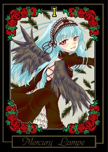Rating: Safe Score: 0 Tags: 1girl black_border black_wings blue_hair dress feathers flower frills hairband image letterboxed lolita_hairband long_hair long_sleeves looking_at_viewer pink_rose plant red_eyes red_flower red_rose rose rose_petals smile solo suigintou thorns vines wings User: admin