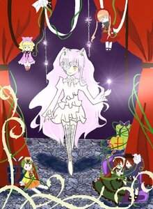 Rating: Safe Score: 0 Tags: dress flower image long_hair multiple multiple_girls pink_hair rose standing sword tagme thighhighs ultimate_madoka weapon white_flower white_rose yellow_eyes User: admin