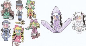 Rating: Safe Score: 0 Tags: 6+girls blonde_hair blue_eyes bow brown_hair dress eyepatch flower frills green_hair hat holding holding_umbrella image japanese_clothes kanaria long_hair multiple multiple_girls parasol pink_bow pink_dress purple_dress shinku short_hair smile suigintou tagme top_hat twintails umbrella User: admin