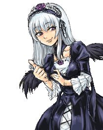 Rating: Safe Score: 0 Tags: 1girl black_wings detached_collar dress frills hairband image long_hair long_sleeves looking_at_viewer silver_hair simple_background smile solo suigintou white_background wings User: admin