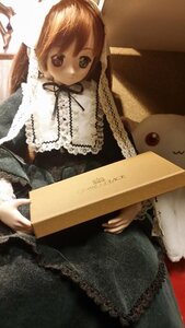 Rating: Safe Score: 0 Tags: 1girl black_dress black_ribbon brown_hair doll dress frills gothic_lolita in_box lace lolita_fashion long_sleeves looking_at_viewer ribbon sitting solo suiseiseki User: admin